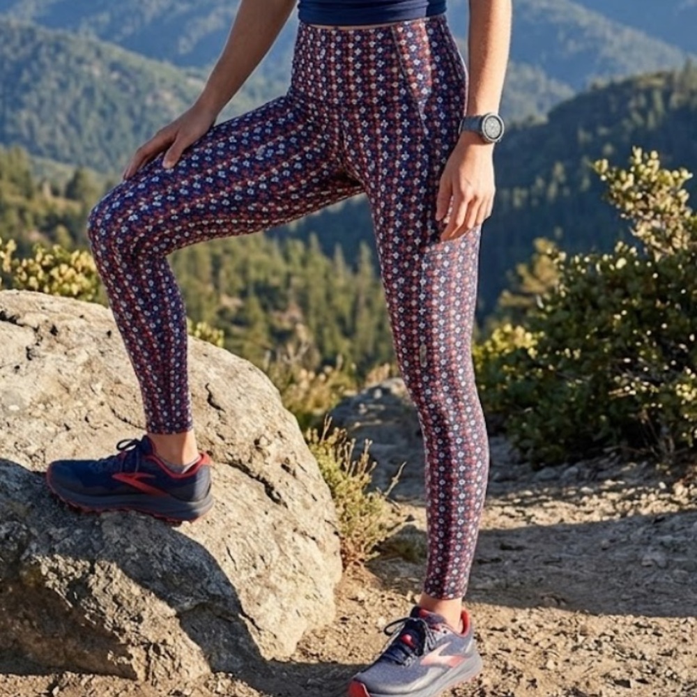 Free People Movement Women's Mini Floral Leggings Size S Activewear​